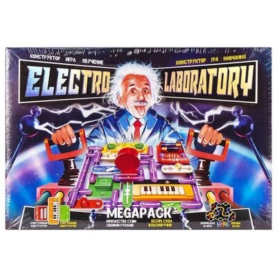 Електронний конструктор Electro Laboratory. Megapack Danko Toys ELab-01-04