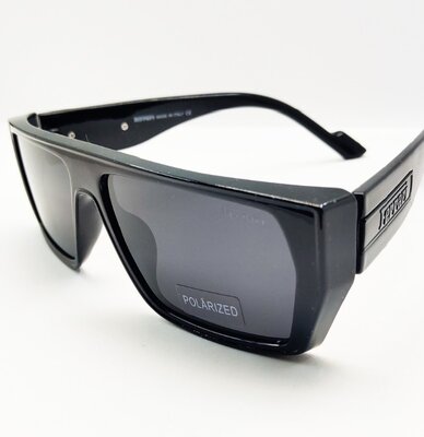 Чорні поляризаційні окуляри в стилі Ferrari