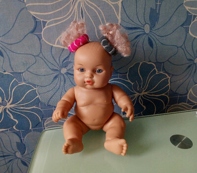 Продано: Испанский анатомический ванильный пупс, кукла J. Berna
