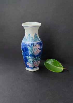 старовинна китайська ваза, ваза шинуазрі,клеймо