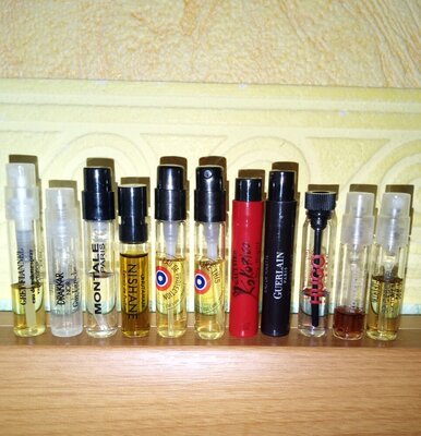 Продано: Пробники парфюмерии
