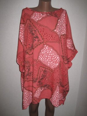 Продано: Вискозная блуза туника Ulla Popken большой размер р-р30-32