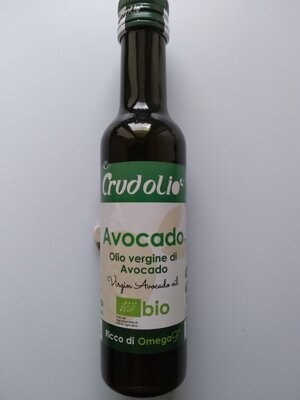 Масло авокадо Olio vergine di Avocado CrudOlio, 250 мл Італія