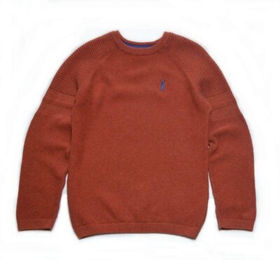 Продано: Теракотовий джемпер светр next для хлопчика 7 років