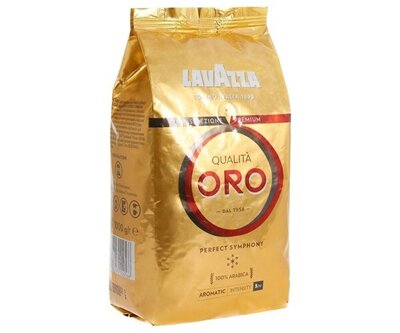 Продано:  Lavazza Qualita Oro кава в зернах, вага 1 кг 