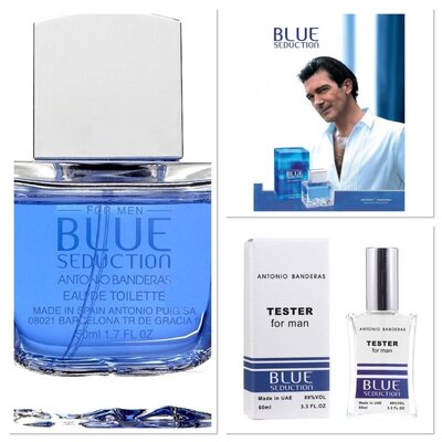 Blue Seduction Antonio Banderas- идеальный мужской парфюм, легкий и современный