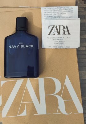 Чоловічі парфуми Navy Black - Zara - 100 мл - Оригінал