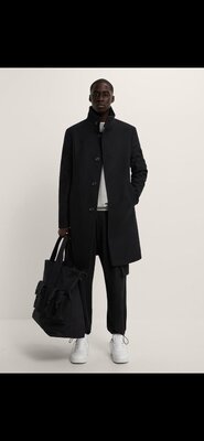Продано: Кашемірове чоловіче пальто Zara S