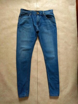 Мужские брендовые джинсы с высокой талией Zara, 34 pазмер.