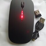 Портативна бездротова мишка для комп ютера, планшету, телефону з Bluetooth підключенням