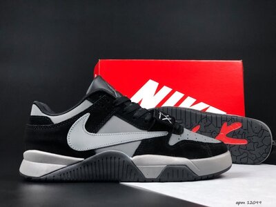 Кросівки чоловічі Nike Travis Scott x Jordan Jumpman gray black