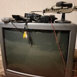 Телевизор JVC в комплекте с антеной и тюнером 2 пульта